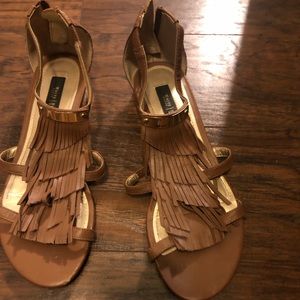 White House Black Market tassel sandals